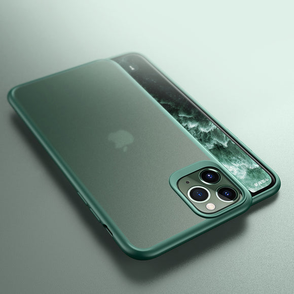 Fashion Shockproof Transparent Matte Case for iPhone